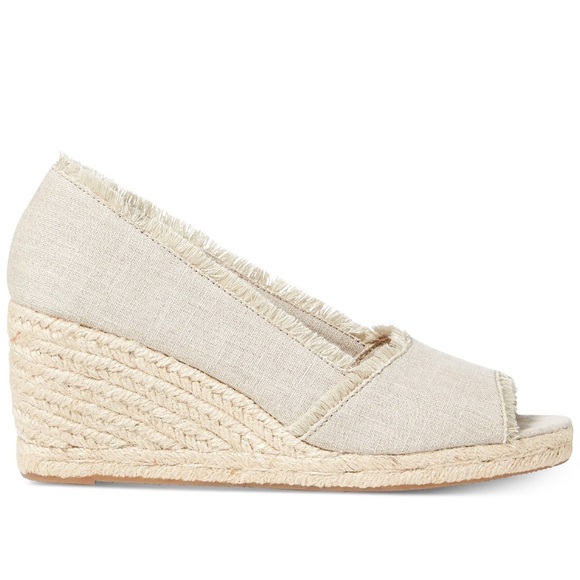 NWT Lauren Ralph Lauren Linen Espadrilles - Picture 4 of 8